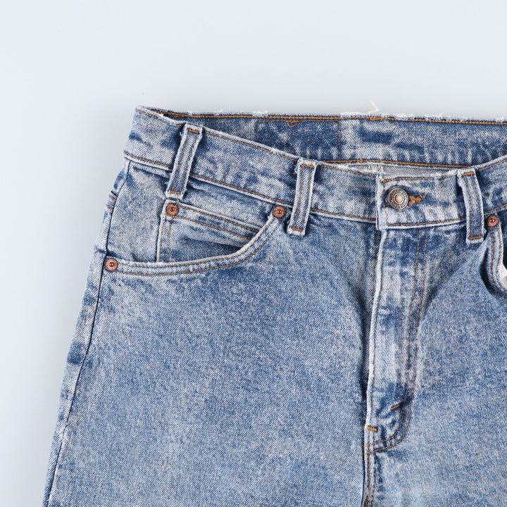1990'S Levi's 511 Tapered Denim Pants, Made in USA, Men's Size W31 (approx.), Vintage, Orange Tab cotton Blue type light blue Vintage Second Hand