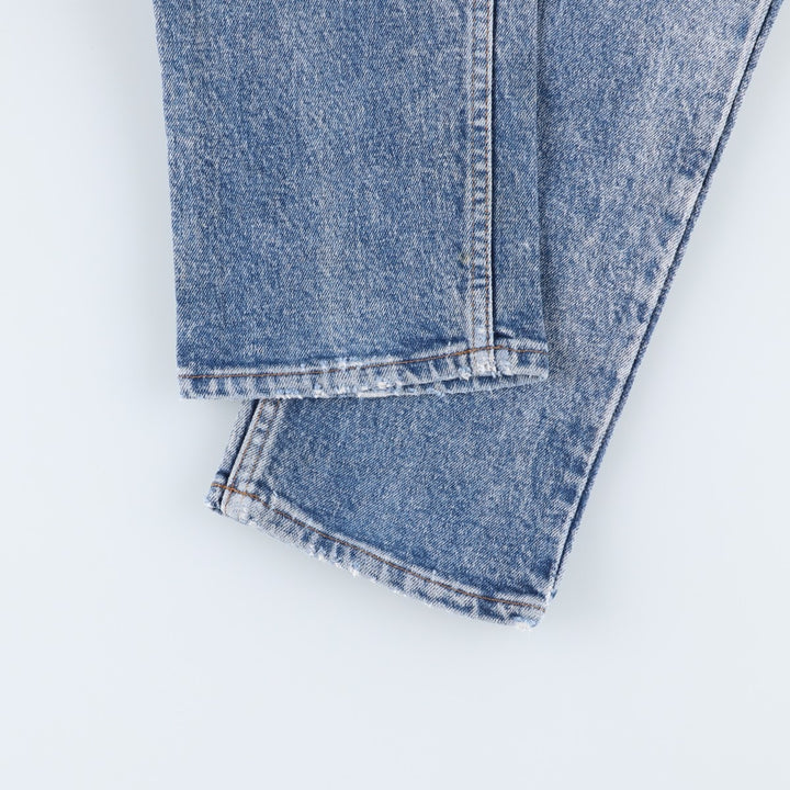 1990'S Levi's 511 Tapered Denim Pants, Made in USA, Men's Size W31 (approx.), Vintage, Orange Tab cotton Blue type light blue Vintage Second Hand