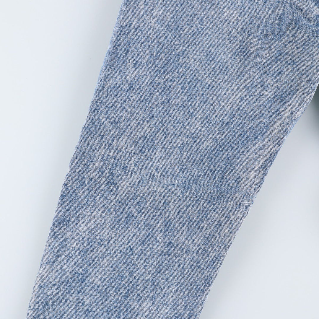 1990'S Levi's 511 Tapered Denim Pants, Made in USA, Men's Size W31 (approx.), Vintage, Orange Tab cotton Blue type light blue Vintage Second Hand