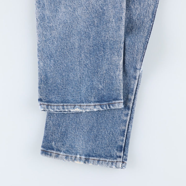 1990'S Levi's 511 Tapered Denim Pants, Made in USA, Men's Size W31 (approx.), Vintage, Orange Tab cotton Blue type light blue Vintage Second Hand