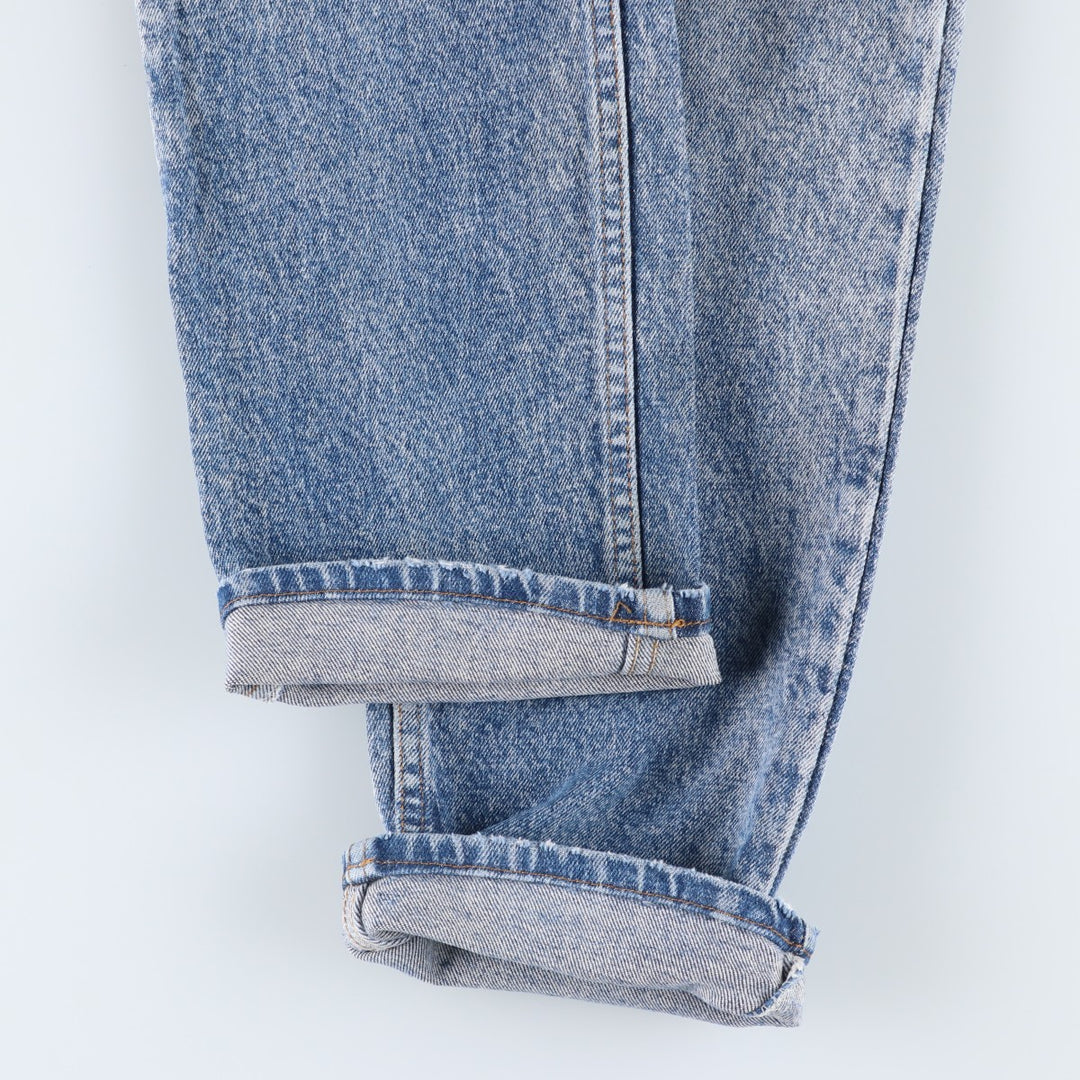 1990'S Levi's 511 Tapered Denim Pants, Made in USA, Men's Size W31 (approx.), Vintage, Orange Tab cotton Blue type light blue Vintage Second Hand