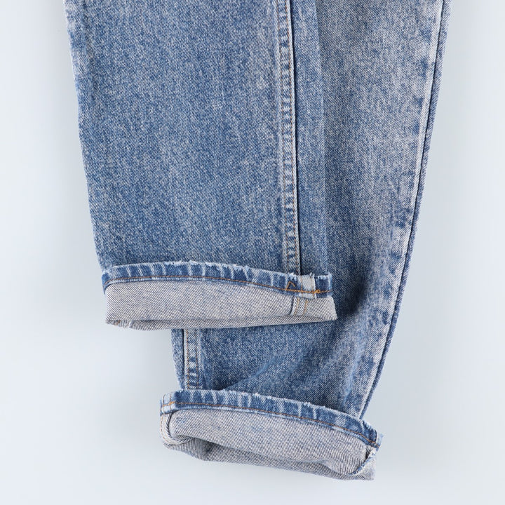 1990'S Levi's 511 Tapered Denim Pants, Made in USA, Men's Size W31 (approx.), Vintage, Orange Tab cotton Blue type light blue Vintage Second Hand