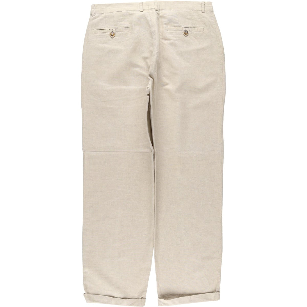 90'S Dockers Levi's Two-Pleated Slacks, Men's, Size W34, Vintage unclear Beige type Vintage Second Hand