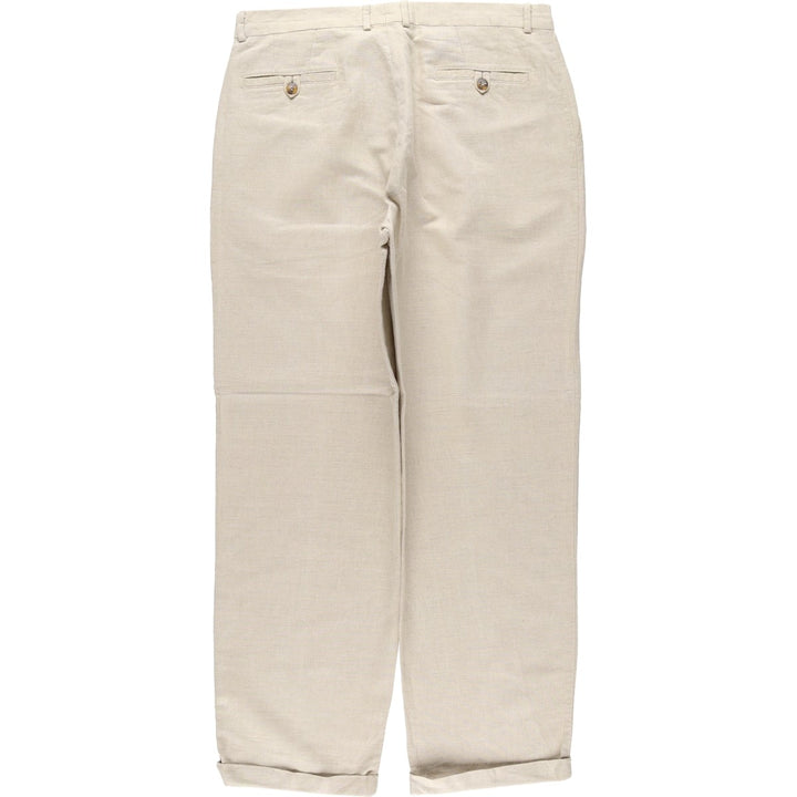 90'S Dockers Levi's Two-Pleated Slacks, Men's, Size W34, Vintage unclear Beige type Vintage Second Hand
