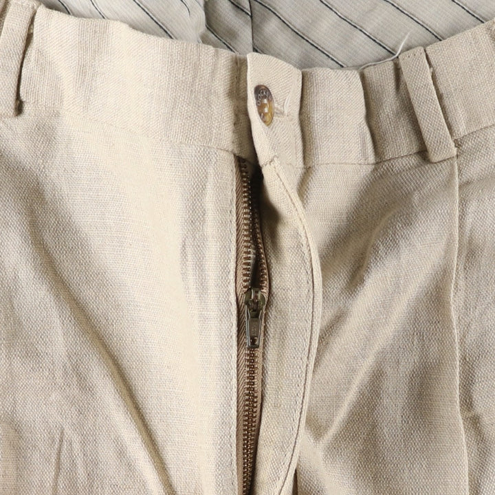 90'S Dockers Levi's Two-Pleated Slacks, Men's, Size W34, Vintage unclear Beige type Vintage Second Hand