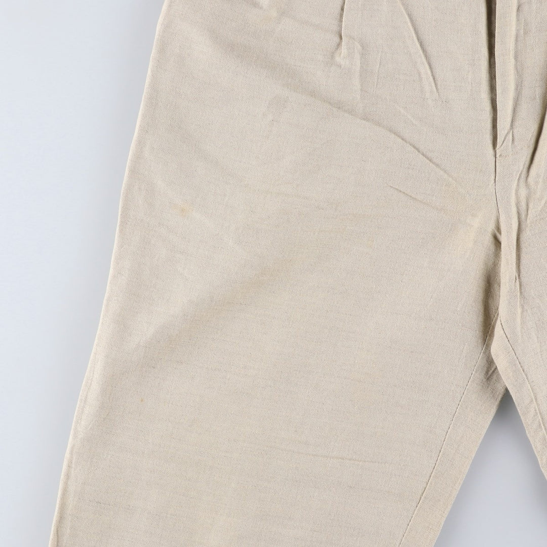 90'S Dockers Levi's Two-Pleated Slacks, Men's, Size W34, Vintage unclear Beige type Vintage Second Hand