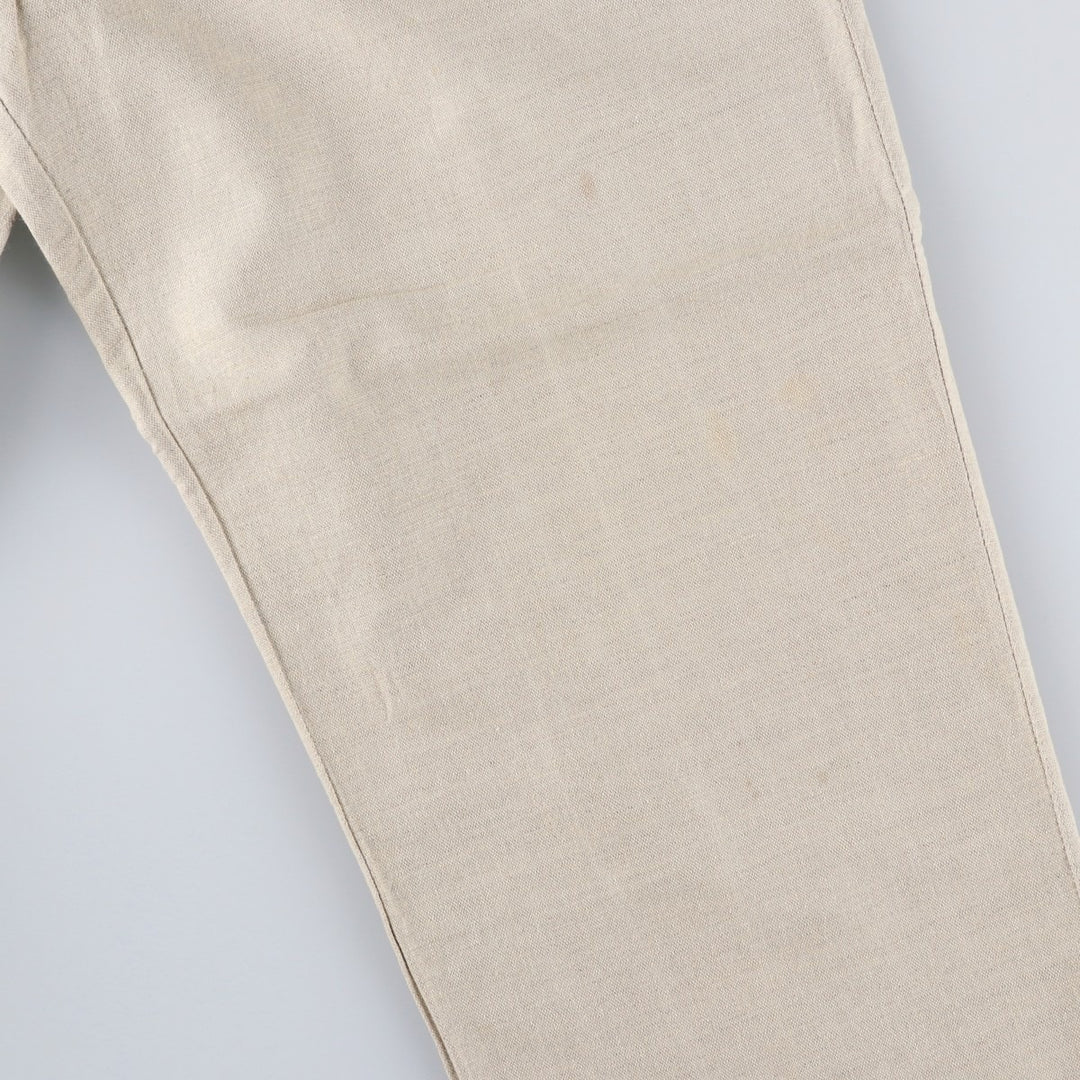 90'S Dockers Levi's Two-Pleated Slacks, Men's, Size W34, Vintage unclear Beige type Vintage Second Hand
