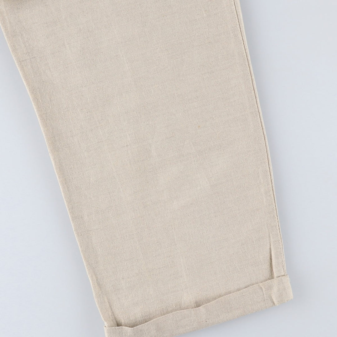 90'S Dockers Levi's Two-Pleated Slacks, Men's, Size W34, Vintage unclear Beige type Vintage Second Hand