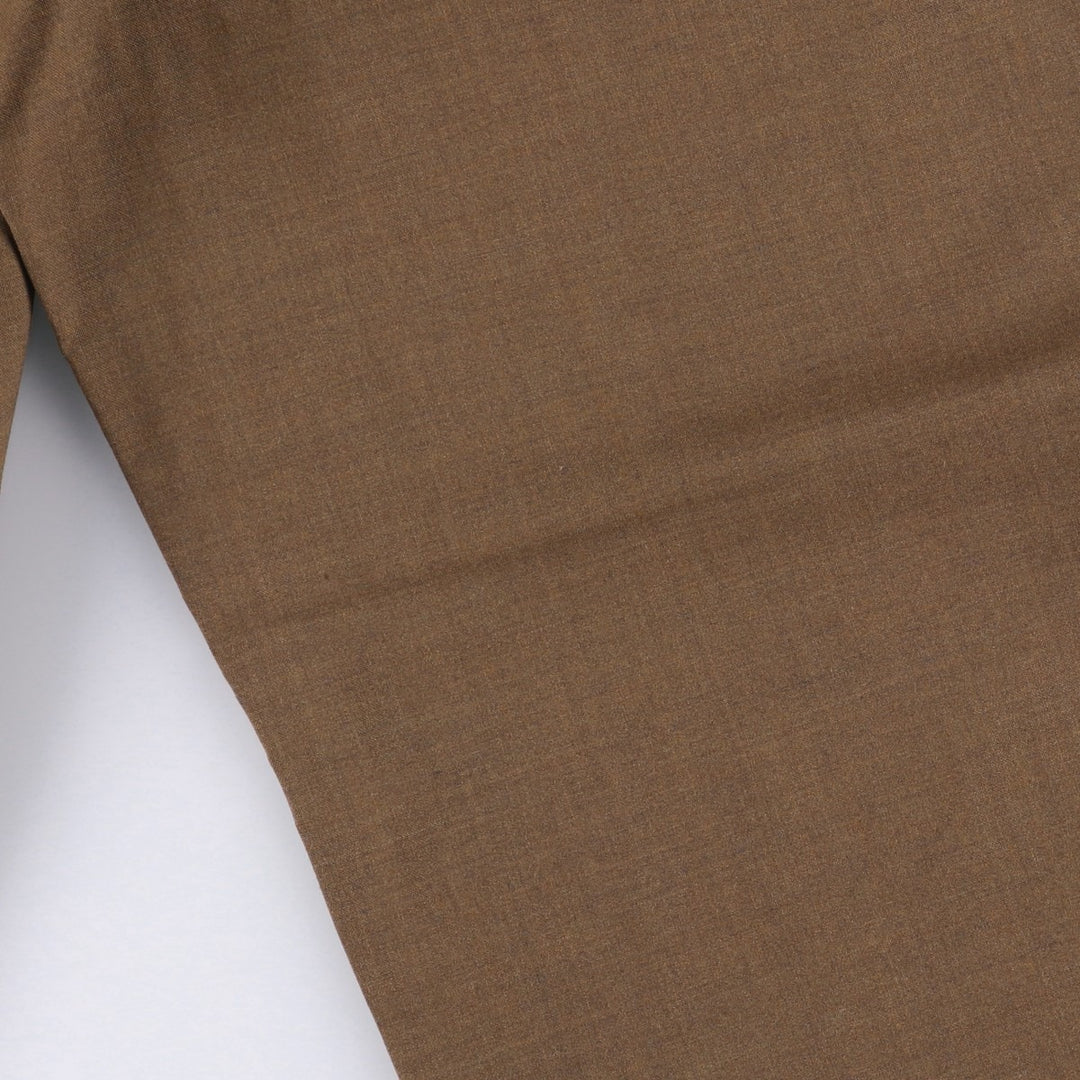 ROUNDTREE AND YORKE Two-pleat Slacks, Men's, Size W30 wool brown type Vintage Second Hand
