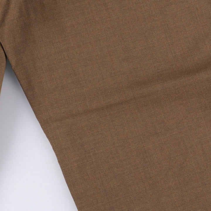 ROUNDTREE AND YORKE Two-pleat Slacks, Men's, Size W30 wool brown type Vintage Second Hand