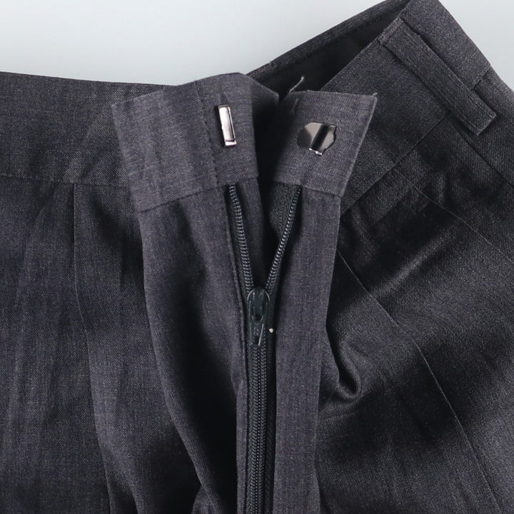 JOS.A.BANK TRAVELER'S COLLECTION Two-pleat Wool Pants, Men's Size 36 wool gray type Vintage Second Hand