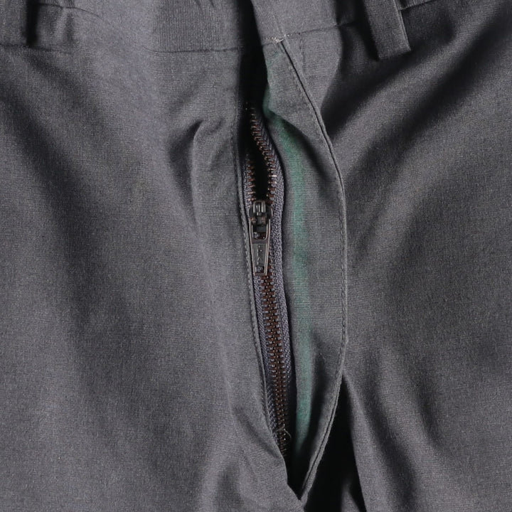 Ralph Lauren POLO RALPH LAUREN STRETCH CLASSIC FIT Cotton Slacks Men's Size W37 cotton gray type Vintage Second Hand