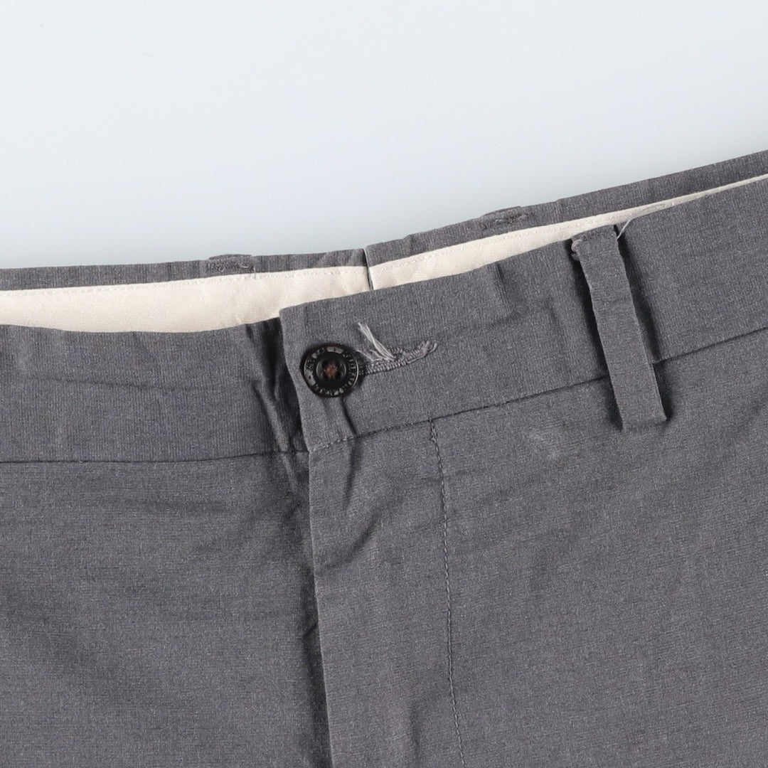 Ralph Lauren POLO RALPH LAUREN STRETCH CLASSIC FIT Cotton Slacks Men's Size W37 cotton gray type Vintage Second Hand