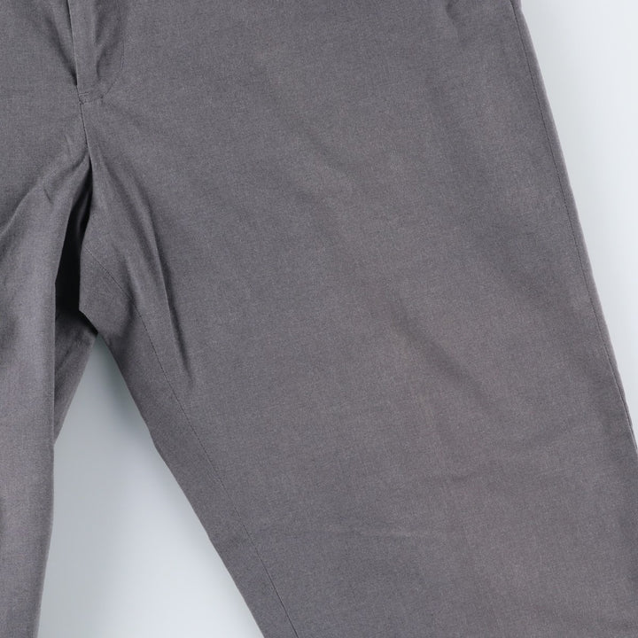 Ralph Lauren POLO RALPH LAUREN STRETCH CLASSIC FIT Cotton Slacks Men's Size W37 cotton gray type Vintage Second Hand