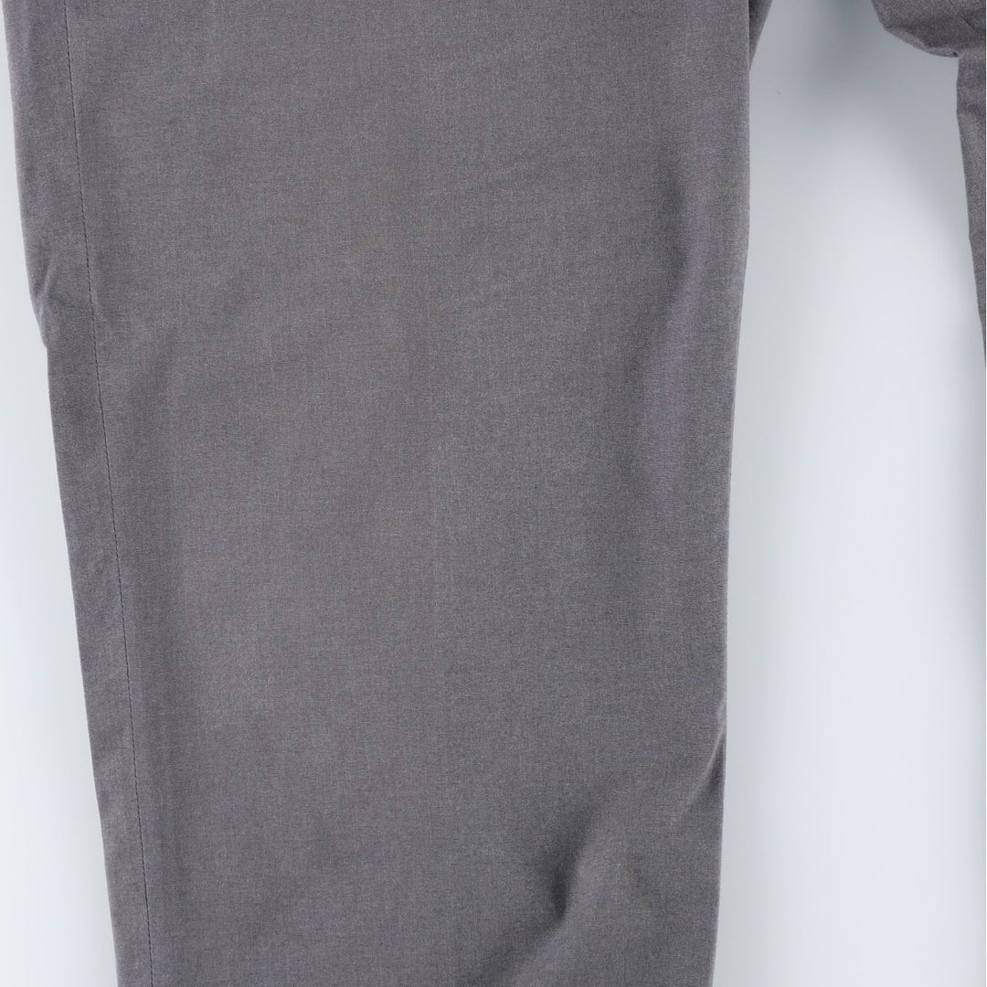 Ralph Lauren POLO RALPH LAUREN STRETCH CLASSIC FIT Cotton Slacks Men's Size W37 cotton gray type Vintage Second Hand