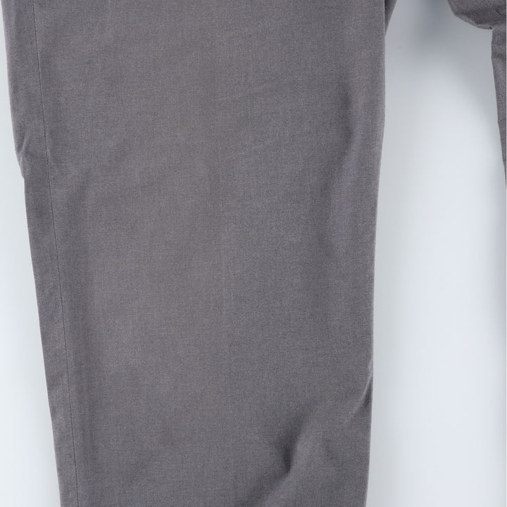 Ralph Lauren POLO RALPH LAUREN STRETCH CLASSIC FIT Cotton Slacks Men's Size W37 cotton gray type Vintage Second Hand