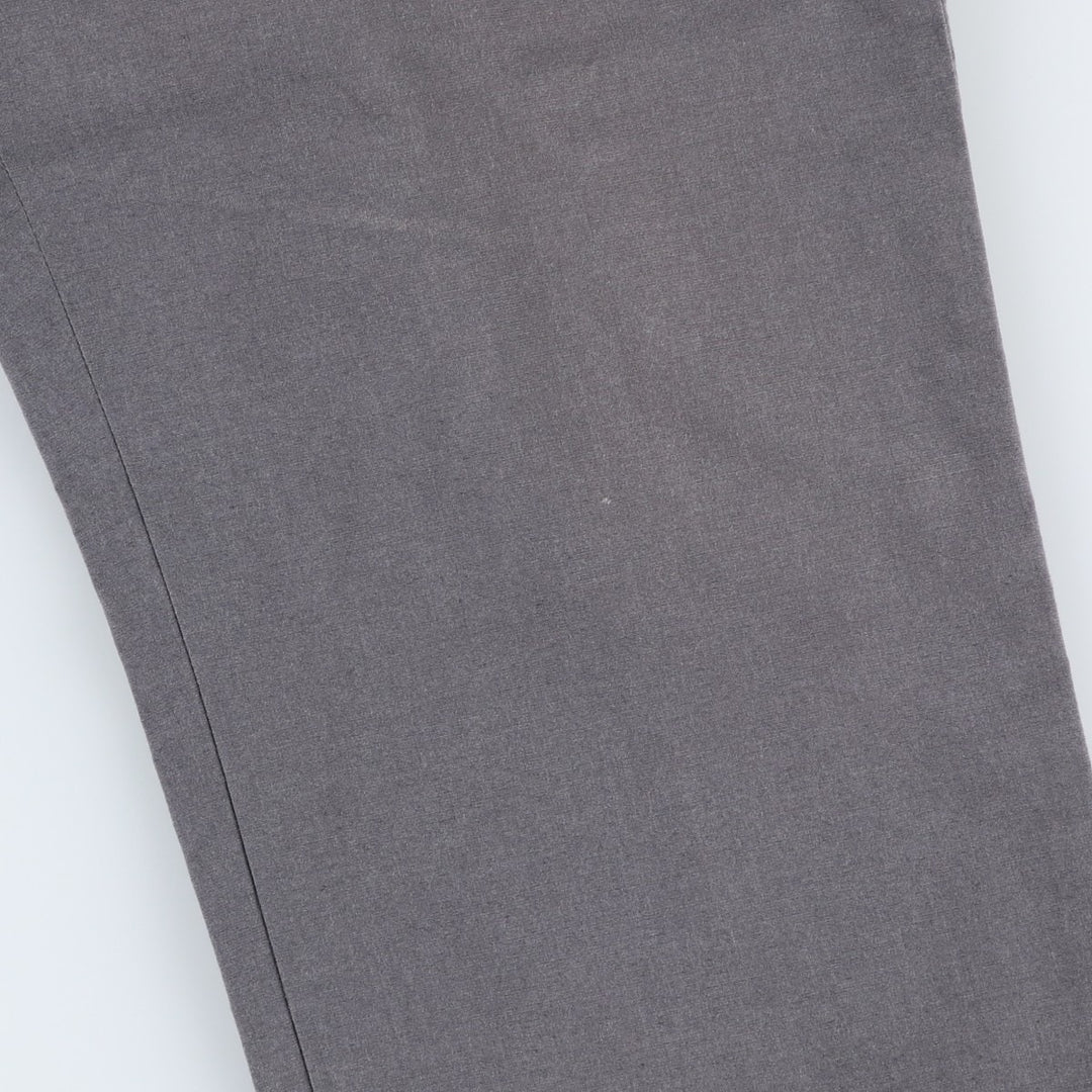 Ralph Lauren POLO RALPH LAUREN STRETCH CLASSIC FIT Cotton Slacks Men's Size W37 cotton gray type Vintage Second Hand