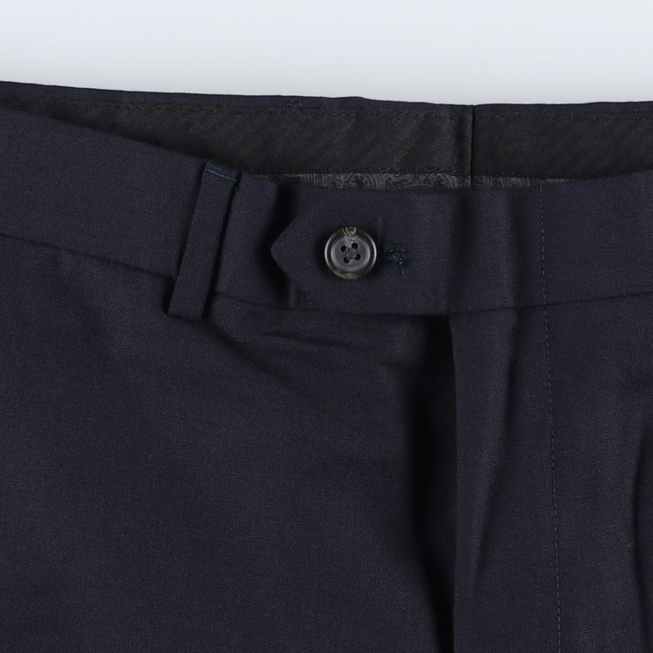 Ralph Lauren TOTAL COMFORT wool pants, men's size W35. wool navy blue type Vintage Second Hand