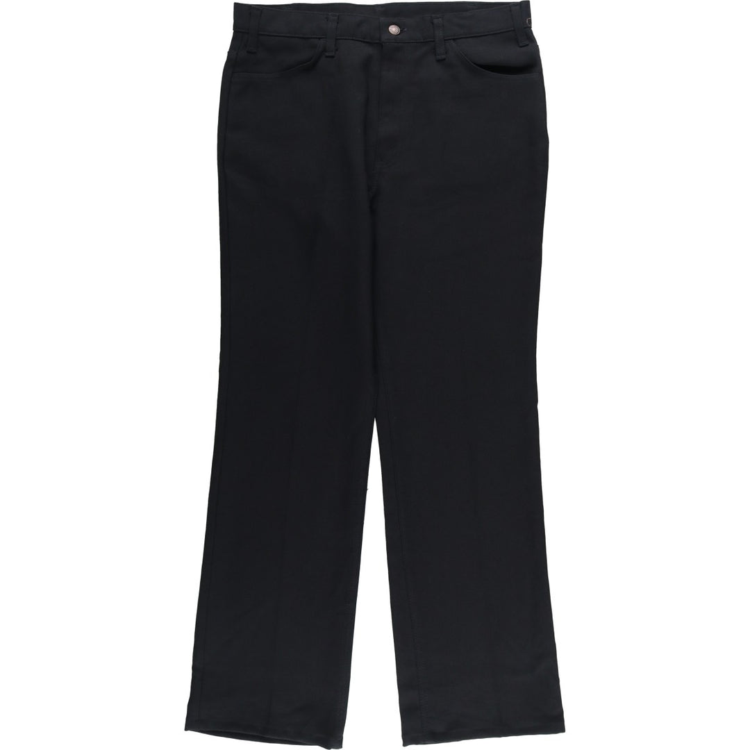 Vintage 1980'S Levi's 10517-4559 Men's Flare Pants, Size 36 (approx.) unclear black type Vintage Second Hand