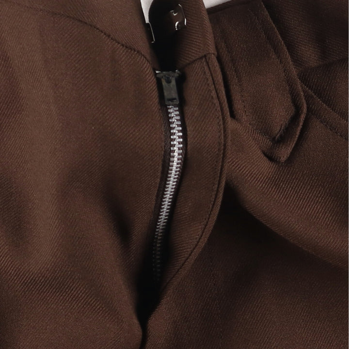 Vintage 60s-70'S MESQUITE wool flared pants, made in the USA, men's size W33. unclear brown type Vintage Second Hand
