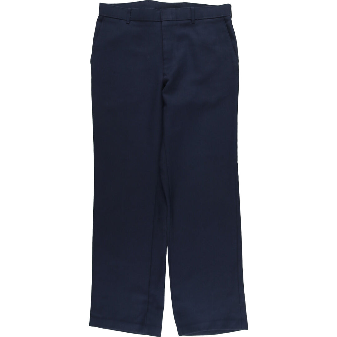 Vintage 1980'S Levi's Action Slacks, Men's Size 34 unclear navy blue type Vintage Second Hand