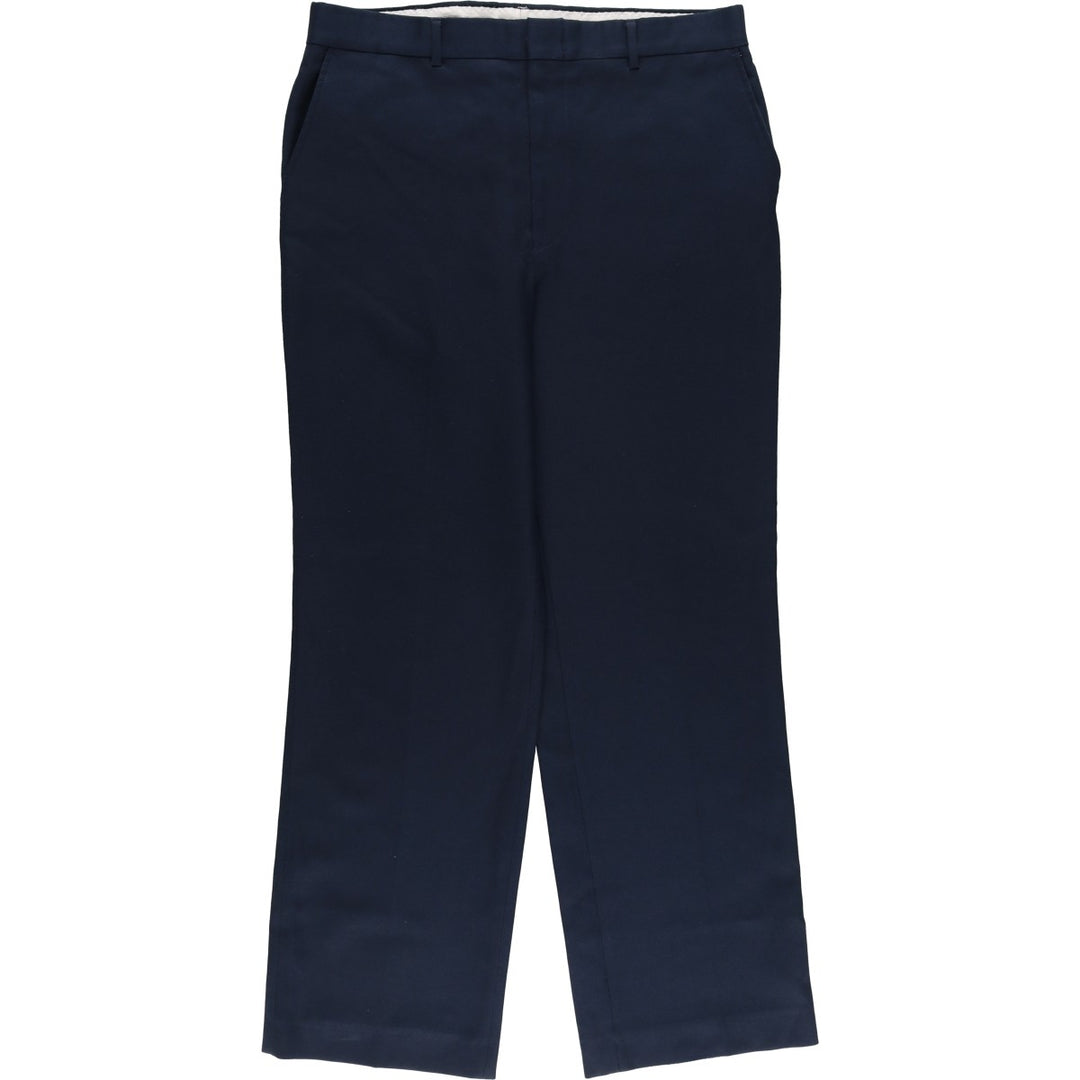 Vintage men's w35 size slacks unclear navy blue type Vintage Second Hand