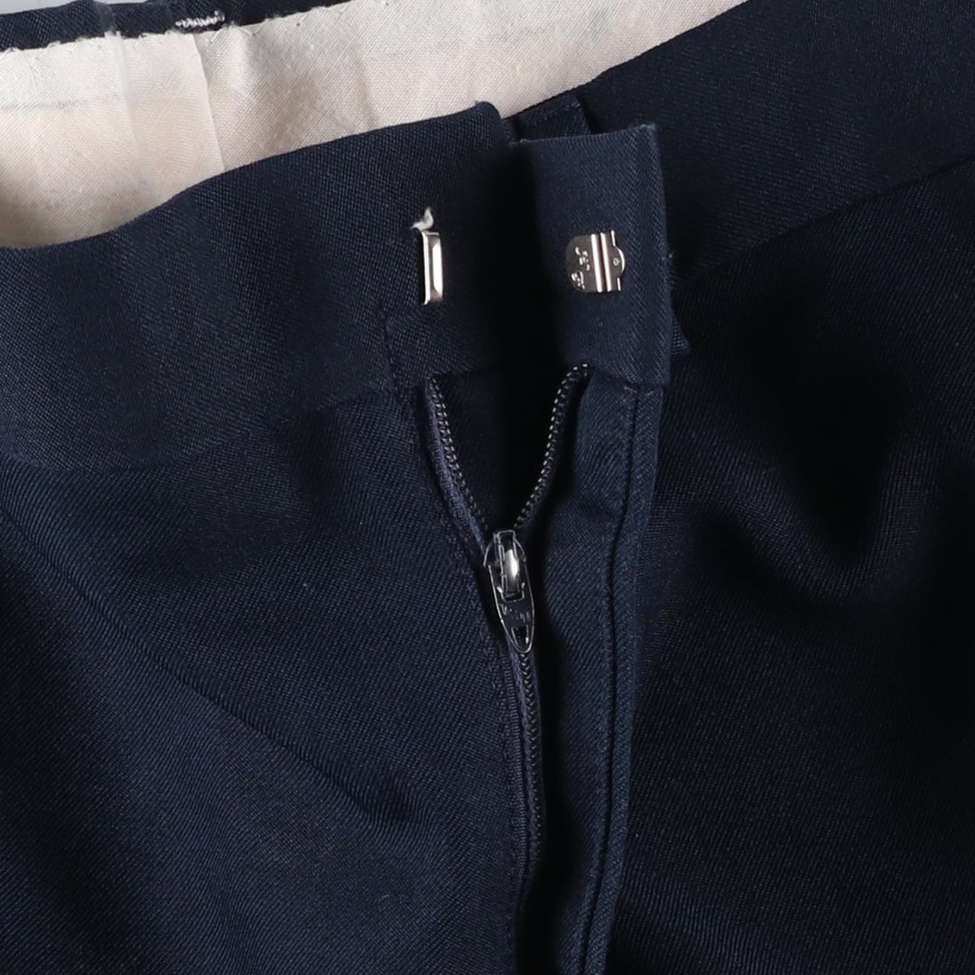 Vintage men's w35 size slacks unclear navy blue type Vintage Second Hand