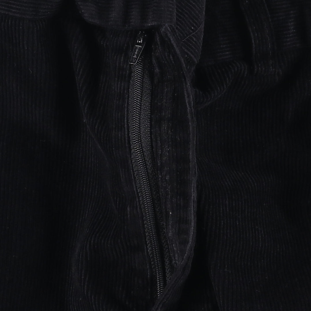 GEOFFRE BEENE Corduroy Pants Men's Size W33 cotton black type Vintage Second Hand