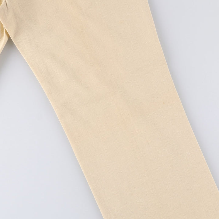Vintage two-pleat slacks, made in the USA, men's size W34. unclear Beige type Vintage Second Hand