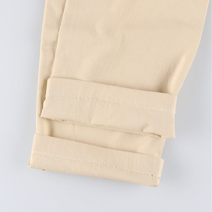 Vintage two-pleat slacks, made in the USA, men's size W34. unclear Beige type Vintage Second Hand