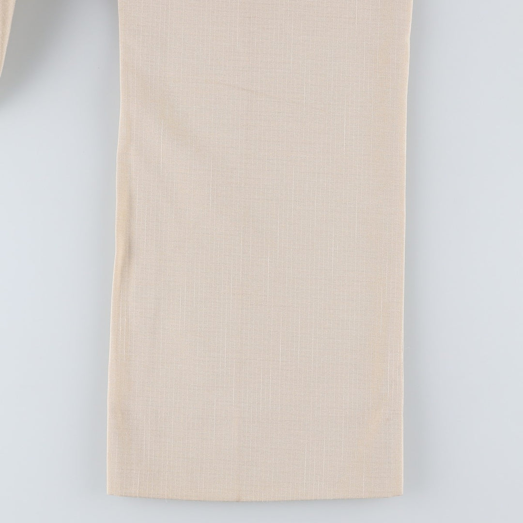 90'S Locker Room Ripstop Slacks Wide Pants Men's W36 (approx.) unclear unbleached Vintage Second Hand