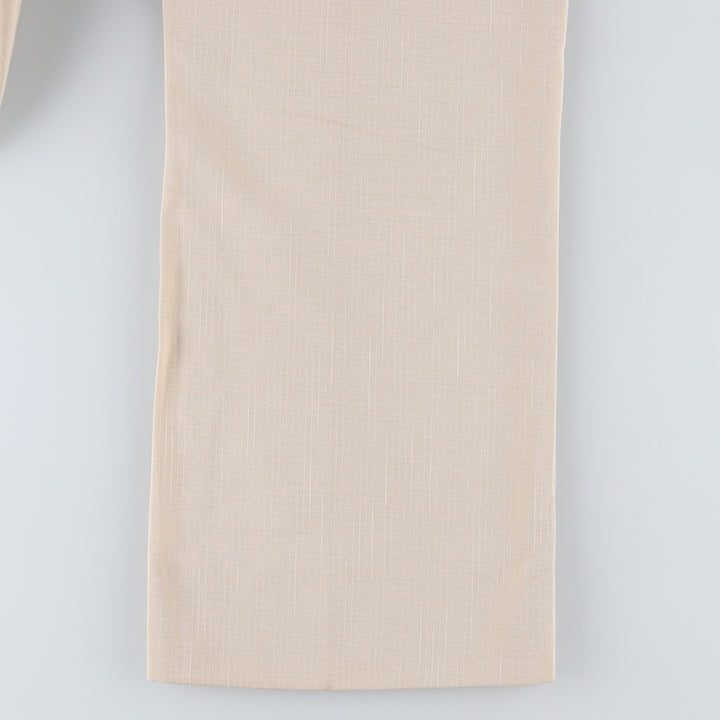 90'S Locker Room Ripstop Slacks Wide Pants Men's W36 (approx.) unclear unbleached Vintage Second Hand