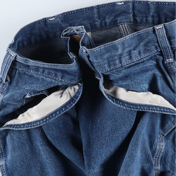 Dickies denim painter pants for men, equivalent to W32 cotton blue type Vintage Second Hand