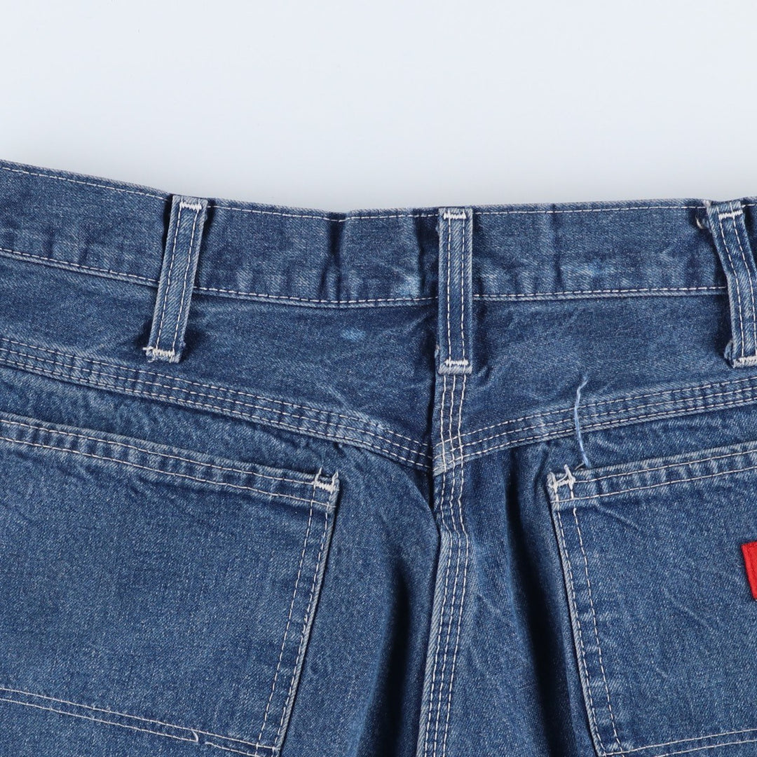 Dickies denim painter pants for men, equivalent to W32 cotton blue type Vintage Second Hand