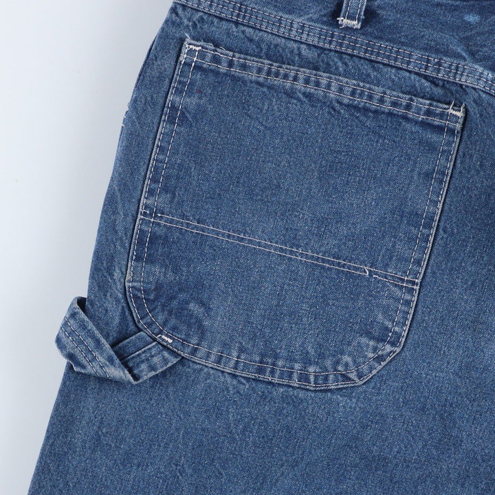 Dickies denim painter pants for men, equivalent to W32 cotton blue type Vintage Second Hand