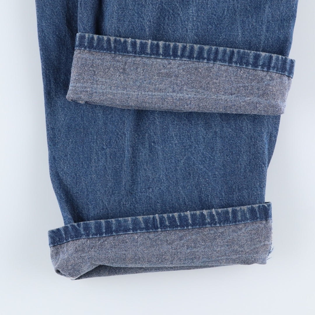 Dickies denim painter pants for men, equivalent to W32 cotton blue type Vintage Second Hand