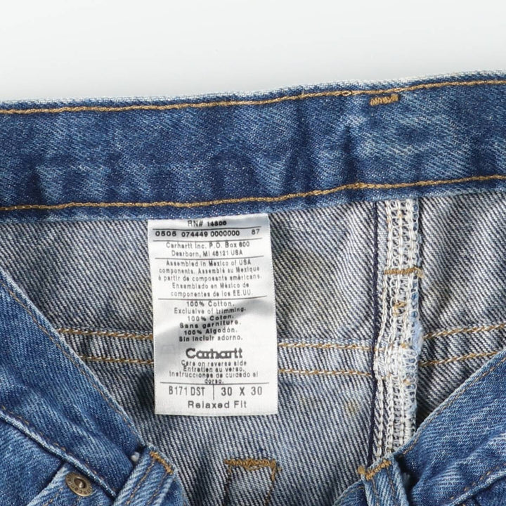 Carhartt Relaxed Fit Denim Painter Pants, Men's, Size W29 cotton blue type Vintage Second Hand