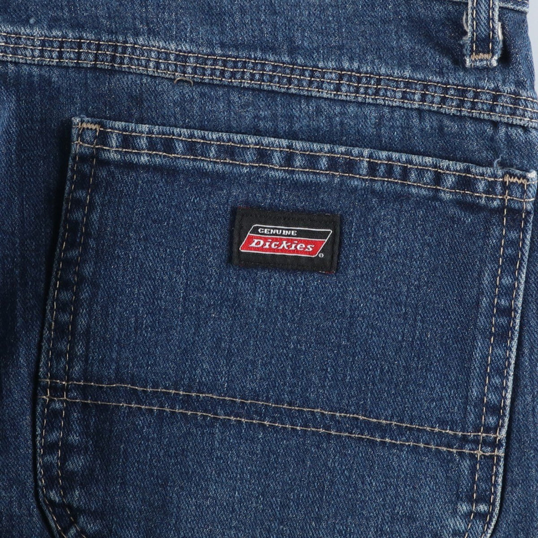 Dickies denim painter pants for men, equivalent to W39 cotton blue type Vintage Second Hand