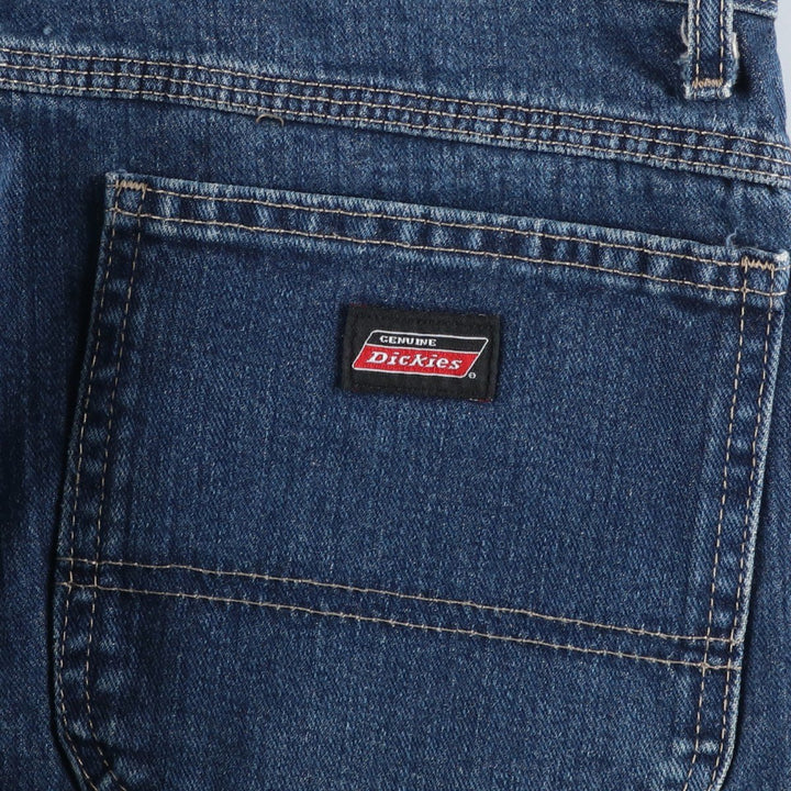 Dickies denim painter pants for men, equivalent to W39 cotton blue type Vintage Second Hand