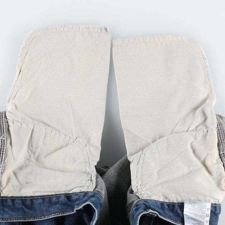 Dickies denim painter pants for men, equivalent to W39 cotton blue type Vintage Second Hand