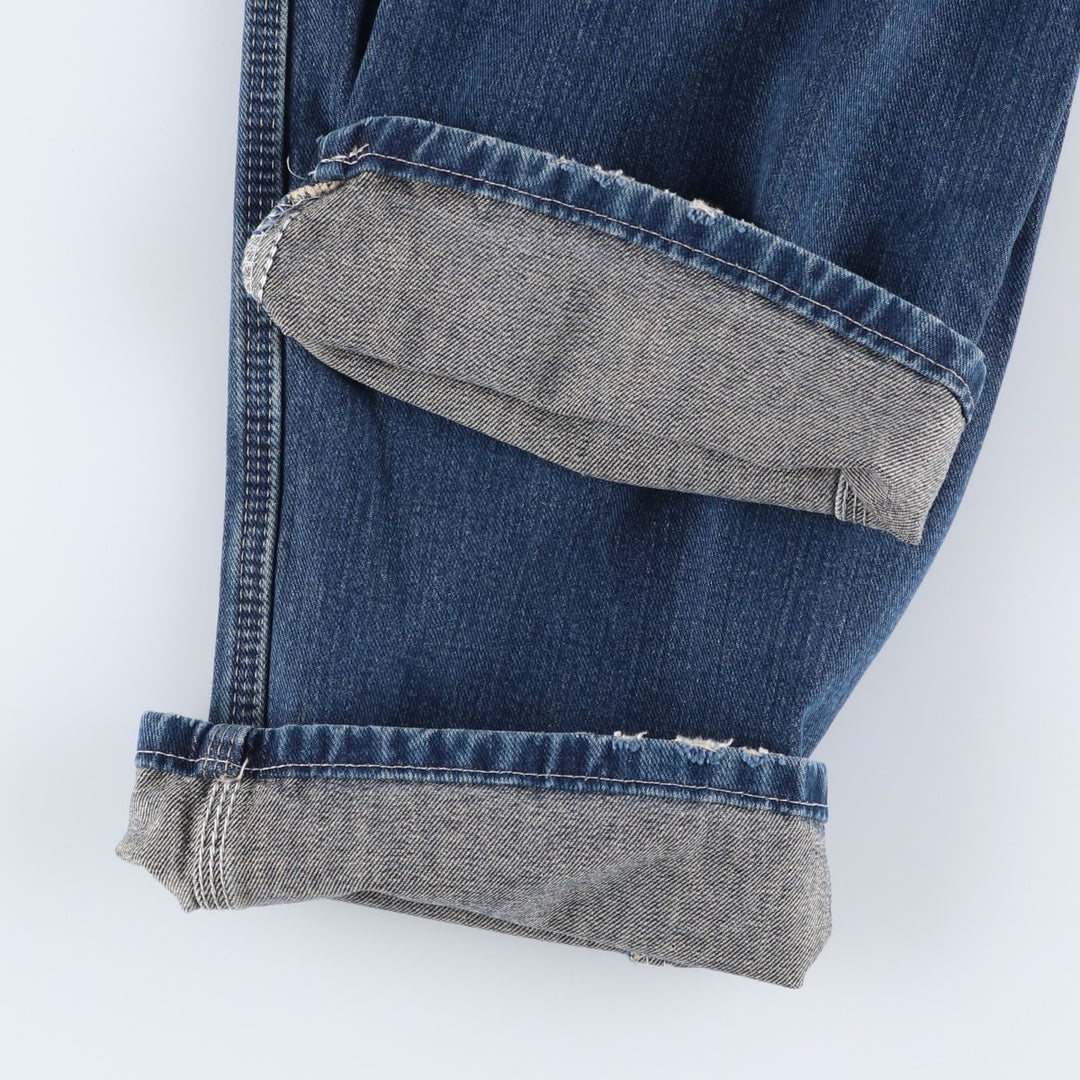 Dickies denim painter pants for men, equivalent to W39 cotton blue type Vintage Second Hand