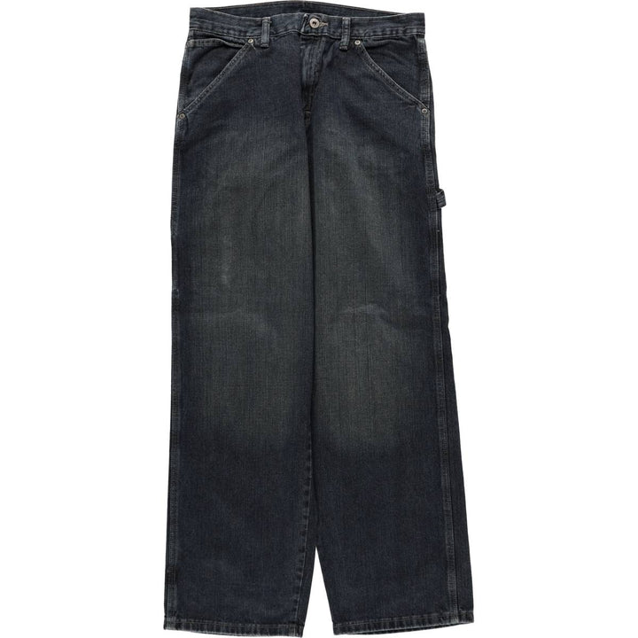 Wrangler Denim Painter Pants for Men, W30 equivalent cotton navy blue type Vintage Second Hand