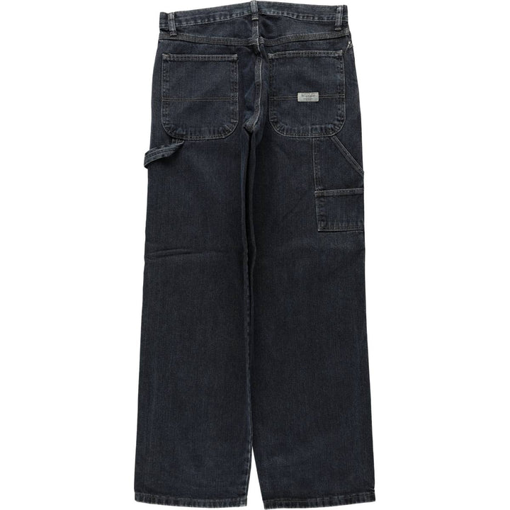 Wrangler Denim Painter Pants for Men, W30 equivalent cotton navy blue type Vintage Second Hand