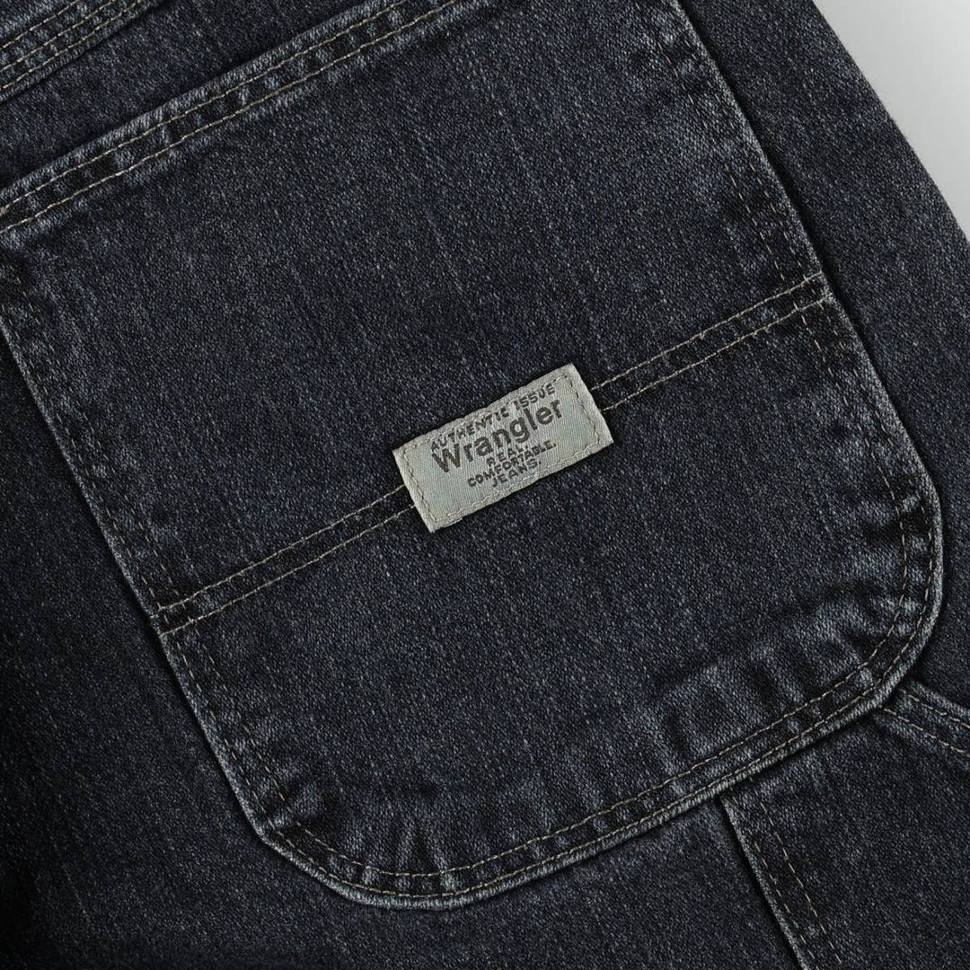 Wrangler Denim Painter Pants for Men, W30 equivalent cotton navy blue type Vintage Second Hand