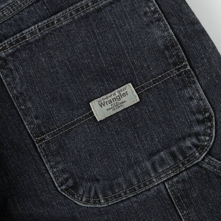 Wrangler Denim Painter Pants for Men, W30 equivalent cotton navy blue type Vintage Second Hand