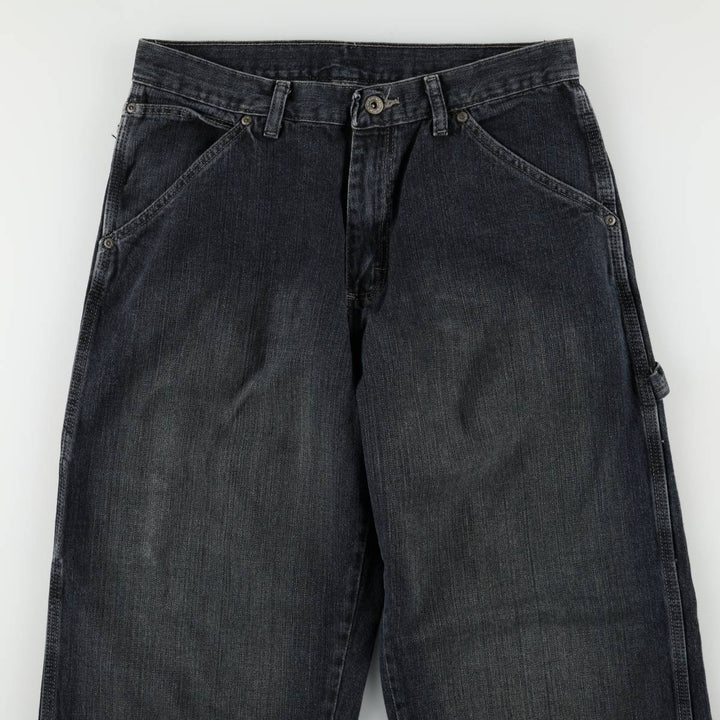 Wrangler Denim Painter Pants for Men, W30 equivalent cotton navy blue type Vintage Second Hand
