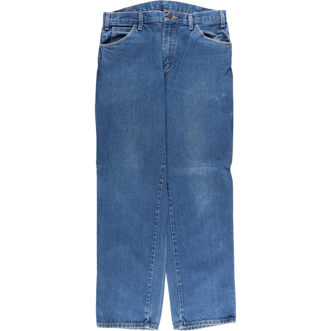 Dickies denim painter pants for men, equivalent to W33 cotton blue type Vintage Second Hand