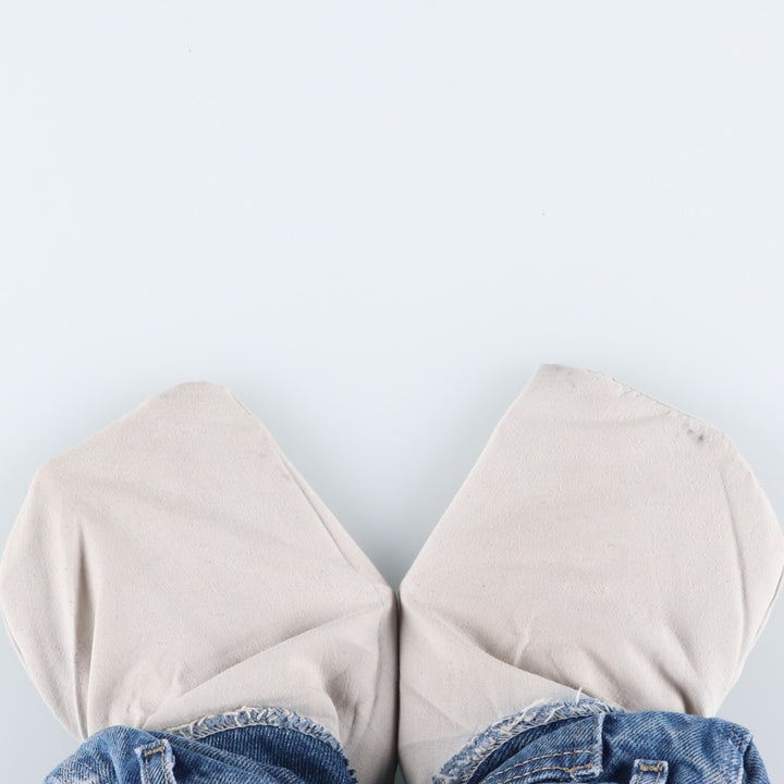 Dickies denim painter pants for men, equivalent to W33 cotton blue type Vintage Second Hand