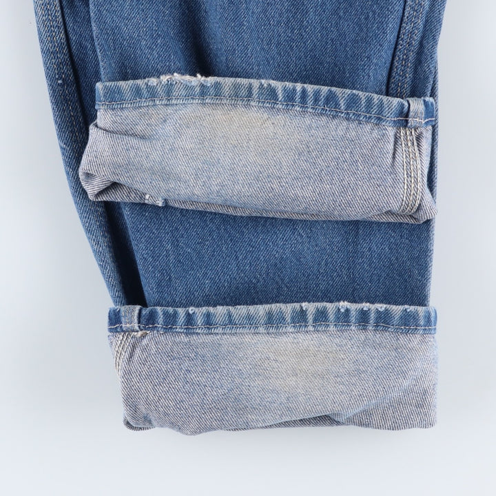 Dickies denim painter pants for men, equivalent to W33 cotton blue type Vintage Second Hand