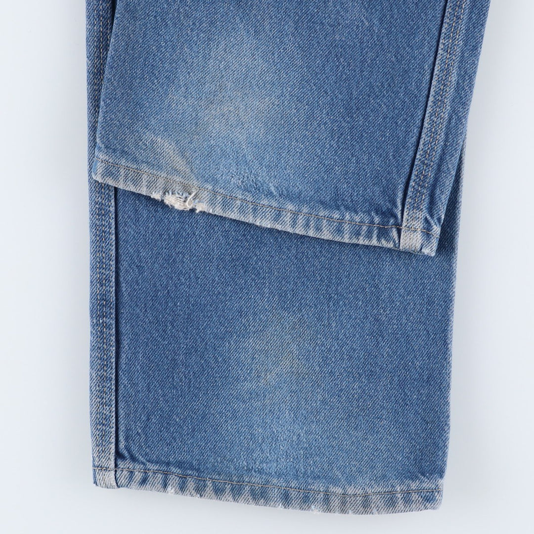 Dickies denim painter pants for men, equivalent to W33 cotton blue type Vintage Second Hand